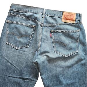 Levi's 559 Mens Jeans Relaxed straight Fit Blue Denim 33/32
